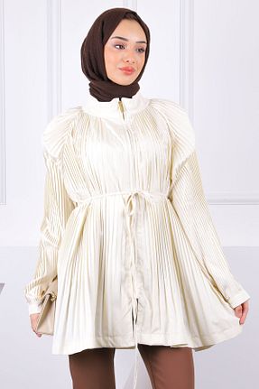 کت حجاب بژ زنانه رگولار İmajButik - کد 921758508