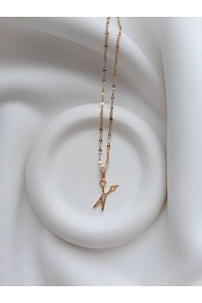 گردنبند استیل ( فولاد ) زرد زنانه استیل (فولاد) Minne Jewelry-Accessory - کد 921753561