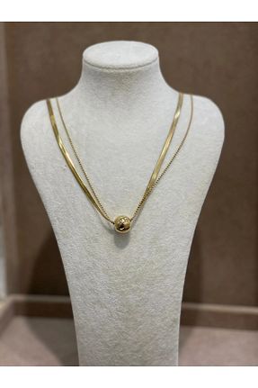 گردنبند استیل ( فولاد ) متالیک زنانه فلزی İNN JEWELLERY - کد 921764884