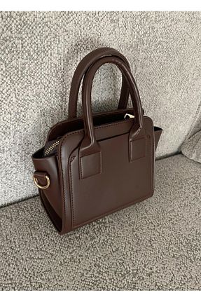 کیف دوشی قهوه ای زنانه چرم مصنوعی Emma Carter - کد 899602596