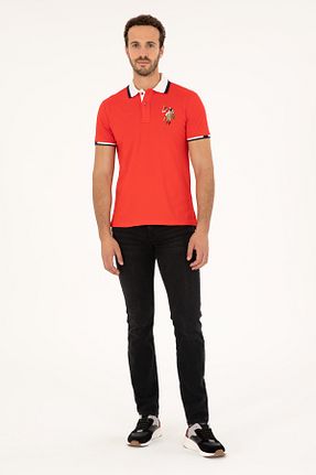 شلوار جین مشکی مردانه پاچه تنگ U.S. Polo Assn. - کد 921776485
