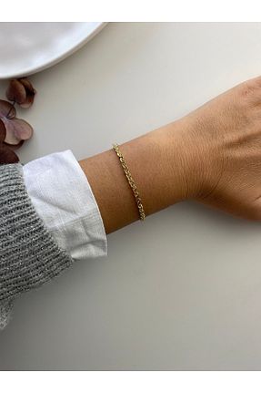 دستبند استیل (فولاد) طلائی استیل (فولاد) XUPİNGS - کد 921772756