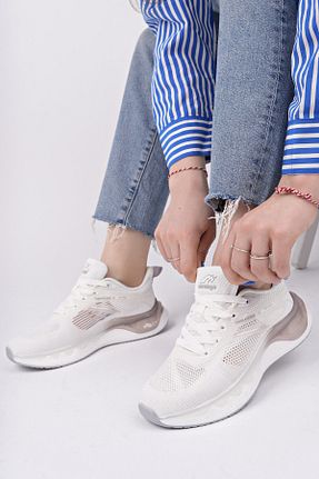 کفش اسنیکر سفید زنانه بند دار XStreet - کد 921773476