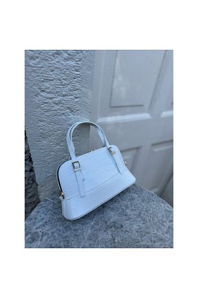 کیف دوشی سفید زنانه SHINELUC - کد 922443357