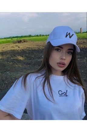 کلاه سفید زنانه w white stars sports & wear - کد 921795045