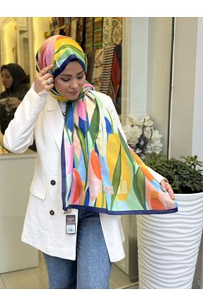 شال رنگی زنانه La boutique - کد 921817186