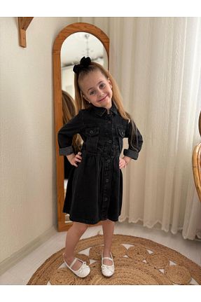 لباس مشکی بچه گانه جین BERFONZO KIDS - کد 922447608