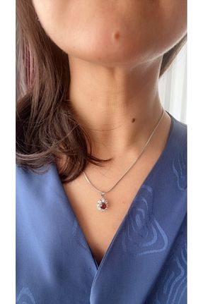 گردنبند استیل ( فولاد ) رنگی زنانه استیل (فولاد) Doğaltaş Masalları - کد 921814967