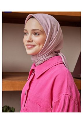 روسری صورتی پنبه ای Butik - کد 921820891