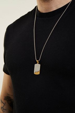 گردنبند استیل ( فولاد ) مردانه استیل ضد زنگ Fjellor - کد 905489538