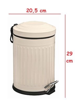 کیسه زباله بژ فلزی Zengin Çarşım - کد 838769617