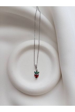 گردنبند استیل ( فولاد ) طوسی زنانه استیل (فولاد) Minne Jewelry-Accessory - کد 921833820