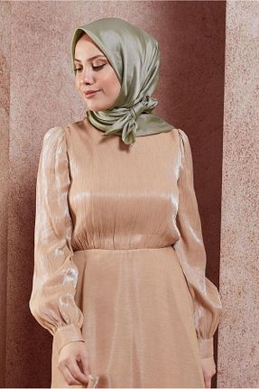 روسری سبز پلی استر Alvina - کد 828313252