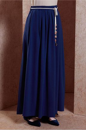 دامن حجاب سرمه ای زنانه رگولار Alvina - کد 850515326