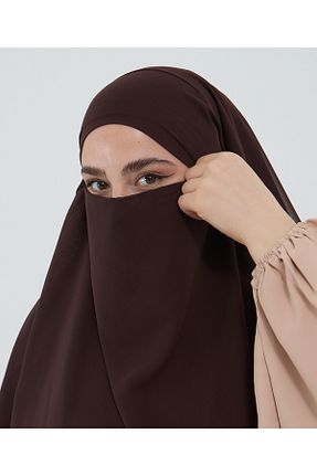 کلاه شنای حجاب قهوه ای زنانه Mihrisina collection - کد 921877501