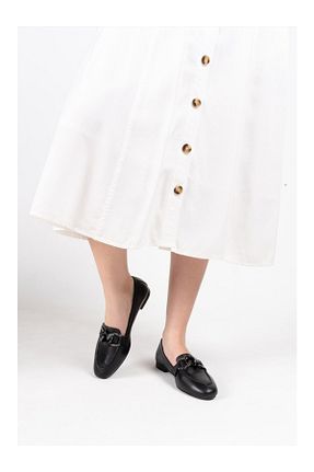 بابت مشکی زنانه چرم خالص ESİLA - کد 921878371