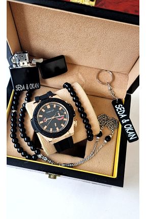 ست ساعت مچی مشکی مردانه فلزی ARPAT WATCH - کد 921889597