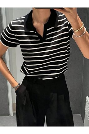 بلوز مشکی زنانه تریکو Bengi Clothing - کد 921900557