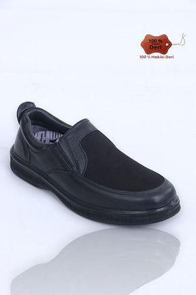 کفش کلاسیک مشکی مردانه چرم خالص Şahnur - کد 892755072