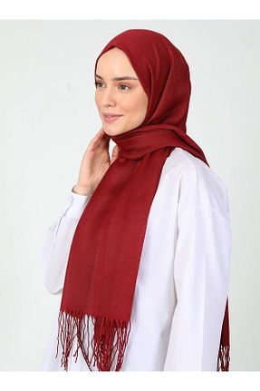شال قرمز زنانه پنبه ای Butik - کد 921913299