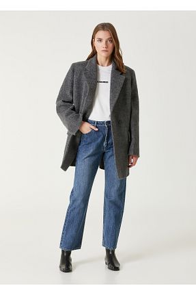 شلوار آبی زنانه پاچه ساده Jil Sander - کد 924104488