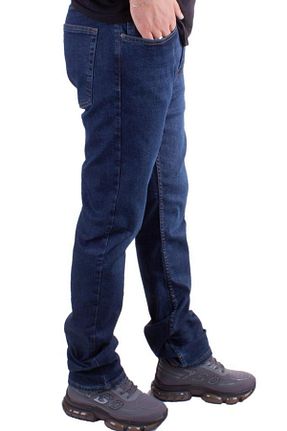 شلوار سرمه ای مردانه جین COLT JEANS - کد 645327597