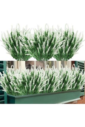 گل خشک و مصنوعی سفید MD Aspiz Flowers - کد 921970096