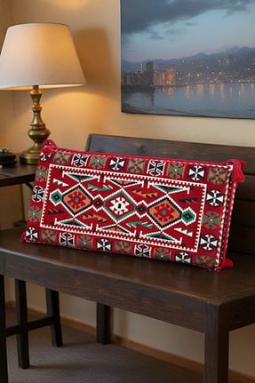 بالش قرمز Pamuklu mdhomecarpet - کد 922497323