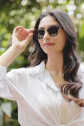 عینک آفتابی مشکی زنانه UV400 BAPPİR - کد 852867056