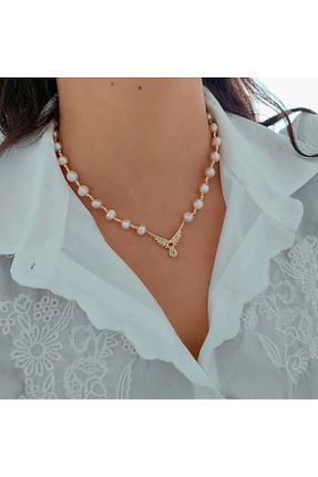 گردنبند مروارید سفید مروارید اقیانوس ARONA - کد 921994311