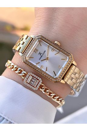 ساعت مچی زرد زنانه 31-34 میلی متر Daniel Klein - کد 837350785