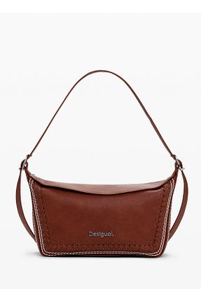کیف دوشی قهوه ای زنانه Desigual - کد 922011422