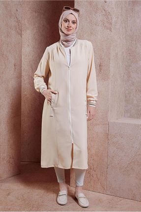 کت حجاب بژ زنانه رگولار Alvina - کد 836468760