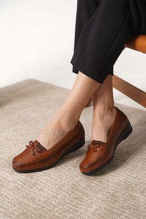 کفش کژوال قهوه ای زنانه پاشنه کوتاه (1 - 4 سانتی متر) Daxtors - کد 922030790
