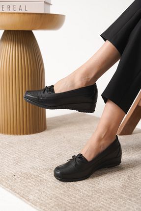 کفش کژوال مشکی زنانه پاشنه کوتاه (1 - 4 سانتی متر) Daxtors - کد 922091336