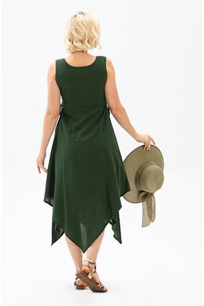 لباس سبز زنانه بافتنی Eliş Şile Bezi - کد 92950150