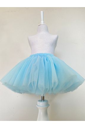 دامن آبی بچه گانه پلی استر MODA - کد 923694414