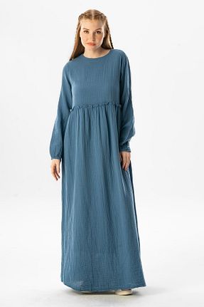لباس سرمه ای زنانه بافتنی Eliş Şile Bezi - کد 825149735