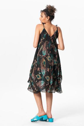 لباس سبز زنانه بافتنی Eliş Şile Bezi - کد 815582890