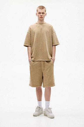 شلوارک و برمودا مردانه پنبه ای Pull & Bear - کد 922050267