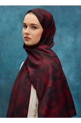 شال زرشکی زنانه پنبه ای Modechic Collection - کد 922101641