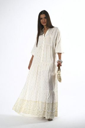 لباس نباتی زنانه بافتنی ABBRA - کد 901878887
