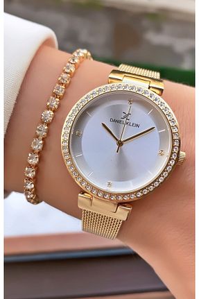 ساعت مچی صورتی زنانه 36-40 میلی متر Daniel Klein - کد 259989496