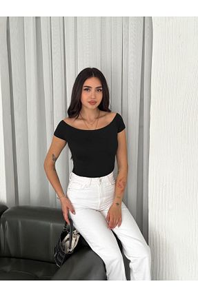 بلوز مشکی زنانه ساده Fanori Woman - کد 922122568