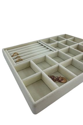 نظم دهنده کمد بژ 1 پارچه MeGass Dekor - کد 700713746