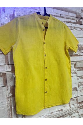 پیراهن زرد زنانه رگولار Butik Lena - کد 922145507