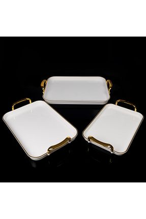 سینی طلائی اکریلیک ZETT - کد 922141572