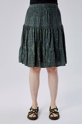 دامن رنگی زنانه ویسکون BW BEST WOMAN - کد 922145876