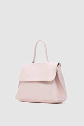 کیف پستچی صورتی زنانه چرم مصنوعی Shule Bags - کد 923471745