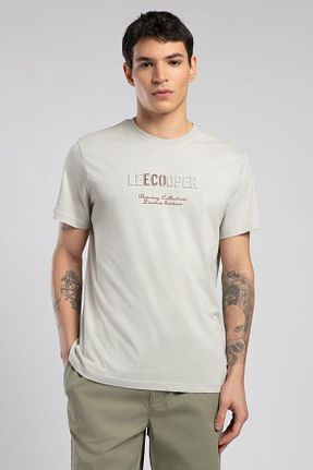 تیشرت طوسی مردانه رگولار Lee Cooper - کد 904071451